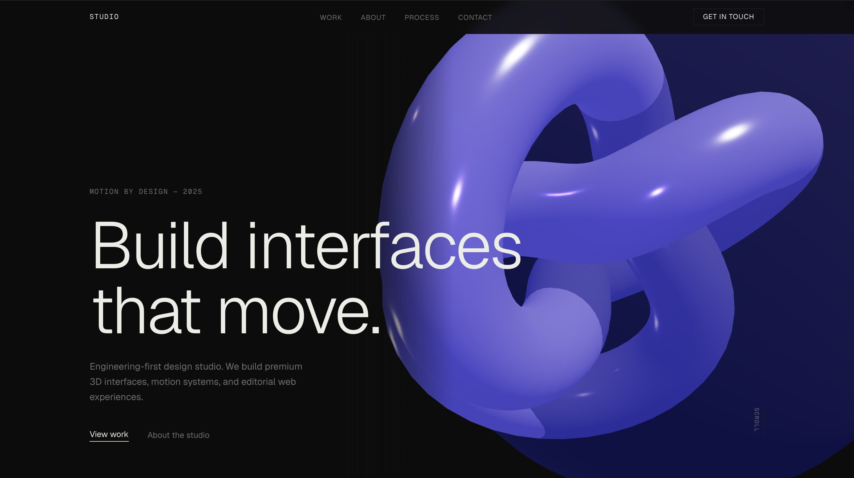 Studio — Motion by Design preview